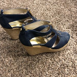 Micheal Kors wedge heels